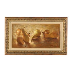 Cleade Enders (American, 1925-2001), Still Life with Pears