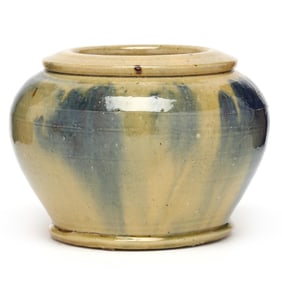 Attributed C.R. Auman Pottery (Seagrove, NC), Rose Bowl