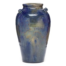 Attributed C.R. Auman Pottery (Seagrove, NC), Tall Vase