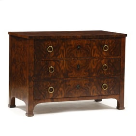 Modern History, Burlwood Commode