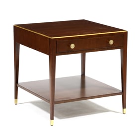 Modern History, Italianate Cherry One Drawer Table