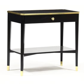 Modern History, Gilt Noire Console Table