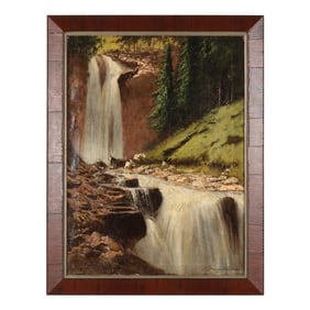 Laszlo Neogrady (Hungarian 1896-1962), Forest Falls