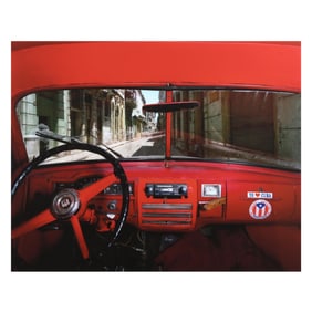 Alex Harris (b. 1949), Calle Sol y Cuba, Havana Vieja, Looking North from Alberto Roja's 1951