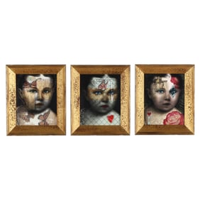 Louis St. Lewis (NC, 1961-2021), Three Works from The Backwoods Bacchus Series