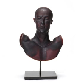 Ross Richmond (American, b. 1971), Sculptural Glass Bust