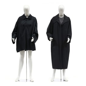 Nick Cave and Jeffrey Roberts for Robave Inc., Black Overcoat and Shirt