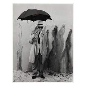 Abe Frajndlich (German, b. 1946), Isaac Singer and Umbrella
