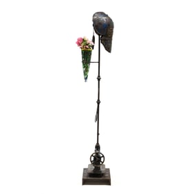 Italo Scanga (Italian-American, 1932-2001), Untitled, Tall Assemblage Sculpture