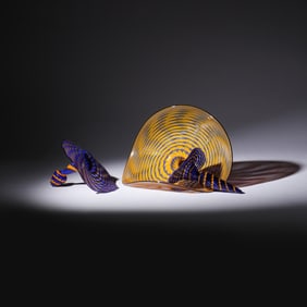 Dale Chihuly (American, b. 1941), Three Piece Persian