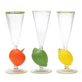 Joey Kirkpatrick & Flora Mace, Three Citrus Goblets