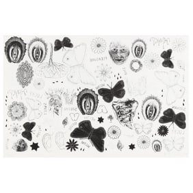 Kiki Smith (American, b. 1954), Tattoo Print