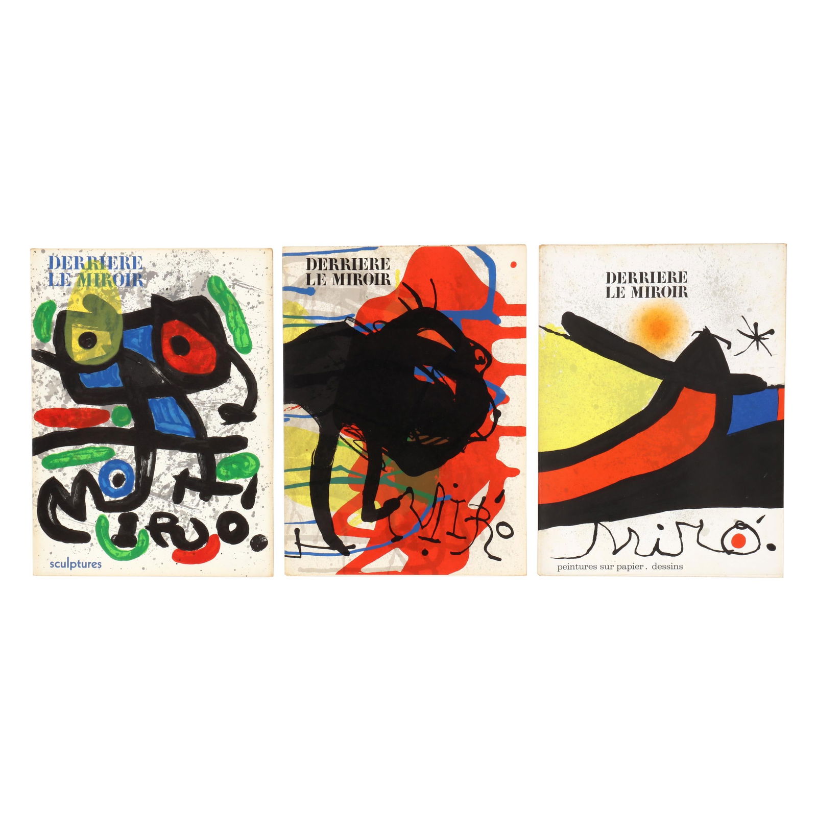 Derriere le Miroir  - Three Miró Issues (1 of 9)