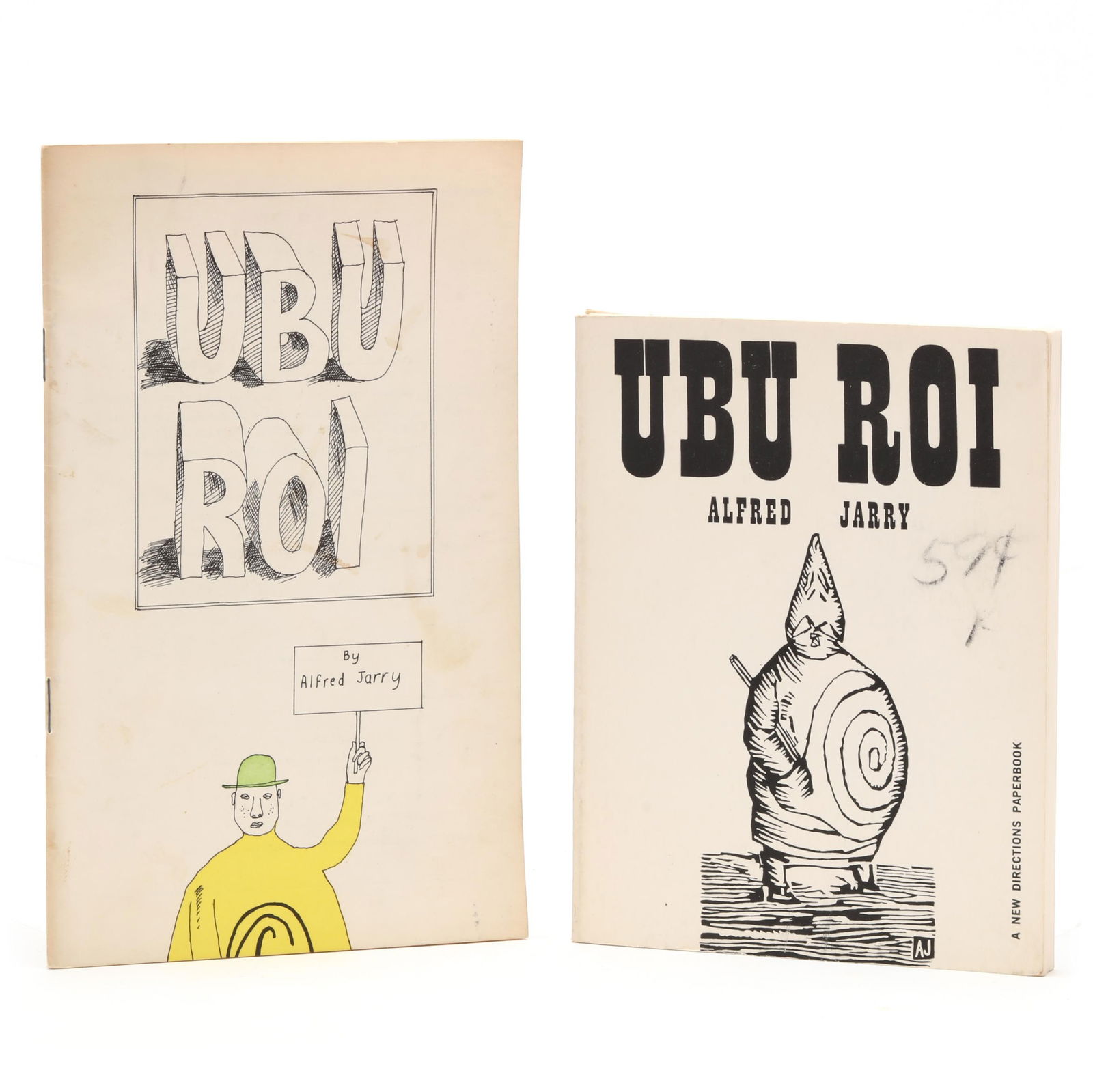 Theatre Program for the David Hockney-Designed Production of  Ubu Roi (1 of 3)