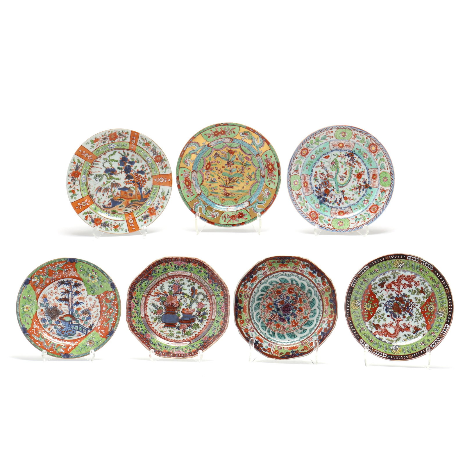 A Selection of Chinese Export Amsterdam Bont Porcelain (1 of 8)
