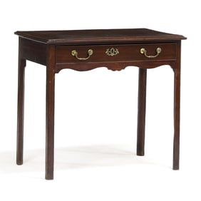 English Chippendale Mahogany Writing Table