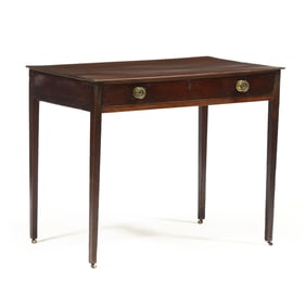 George III Mahogany Writing Table