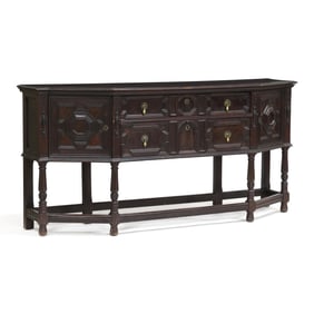 Jacobean Style Oak Sideboard