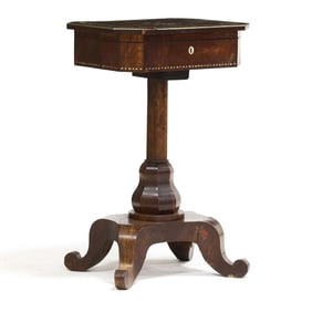 Regency Inlaid Rosewood Sewing Stand