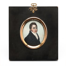 Attributed to Frederick Buck (Ireland, 1771-1840), Portrait Miniature of a Gentleman