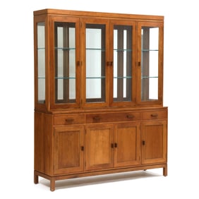 Stickley, Contemporary Cherry China Cabinet