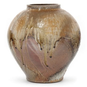 Fred Johnston (Seagrove, NC), Large Pottery Vessel