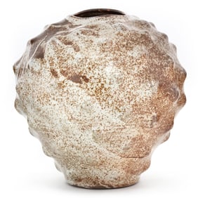 Fred Johnston (Seagrove, NC), Large Barbed Vase