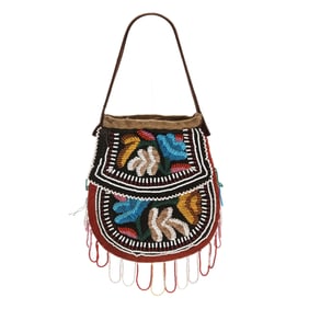 Iroquois Beadwork Whimsy Pouch