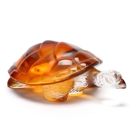 Lalique Crystal  Caroline  Turtle