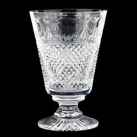 Stuart,  Beaconsfield  Cut Crystal Vase