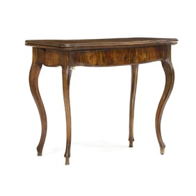 Continental Rosewood Game Table