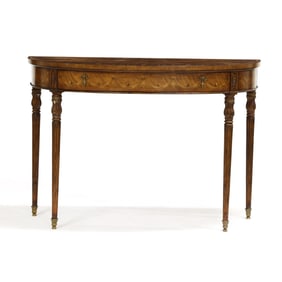 Jonathan Charles, Adam Style Inlaid Console Table