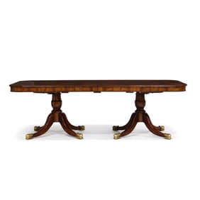 Theodore Alexander,  Sunderland Dinner Party  Double Pedestal Dining Table