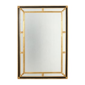 Carver's Guild Neoclassical Style  Tuxedo  Gilt Wall Mirror