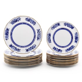 (23) Copeland Spode Plates Retailed by Tiffany & Co.