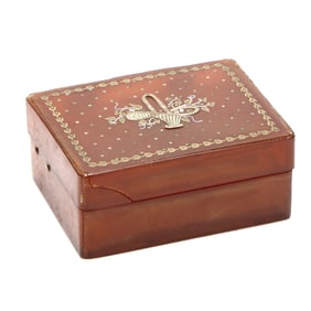 A Rare Louis XVI Pique Work Fly Box, Boîte à Mouches