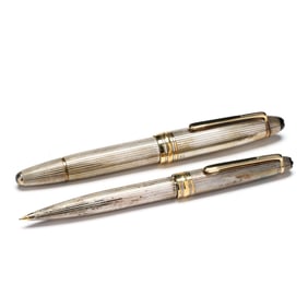 Two Montblanc Meisterstück  Solitaire  Writing Instruments