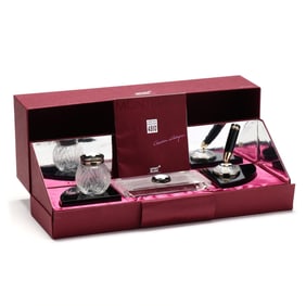 Montblanc Limited Edition 4810 Création Lalique Desk Set