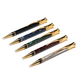 Set of Five Parker Mechanical Pencils