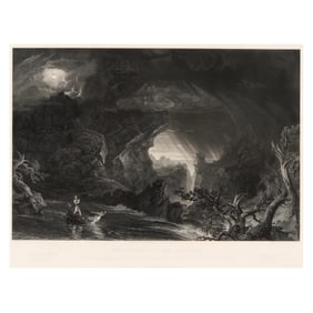 After Thomas Cole (American, 1801-1848),  The Voyage of Life: Manhood