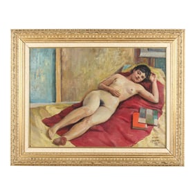 Jose Requena (Venezuela, b. 1913),  Estudio con Modelo