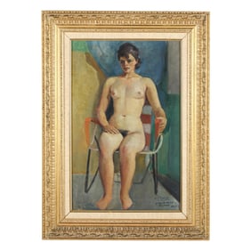 Jose Requena (Venezuelan, b. 1913),  Apunte De La Modelo