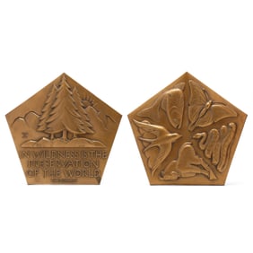 Donald Richard Miller (American, 1925-1989),  Society of Medalists (76th Issue)