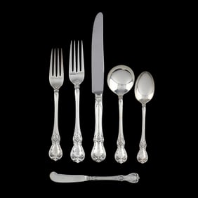 Towle Old Master Sterling Silver Flatware Service for Twelve