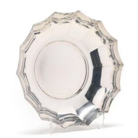 Tiffany & Co. Sterling Silver Scalloped Edge Bowl