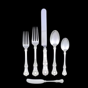 Tiffany & Co. English King Sterling Silver Flatware Service