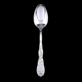 Tiffany Chrysanthemum Sterling Silver Stuffing Spoon