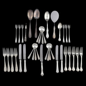 A Selection of Sterling Silver Flatware