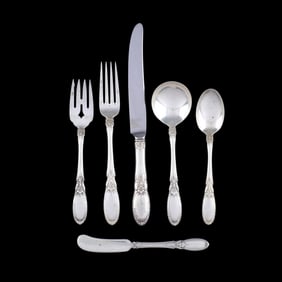 Group of Towle Old Mirror Sterling Silver Flatware