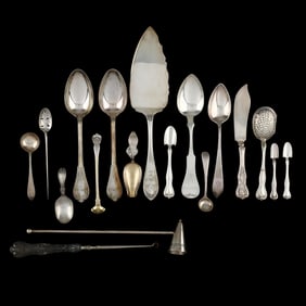 Assorted Sterling Silver Flatware Servers